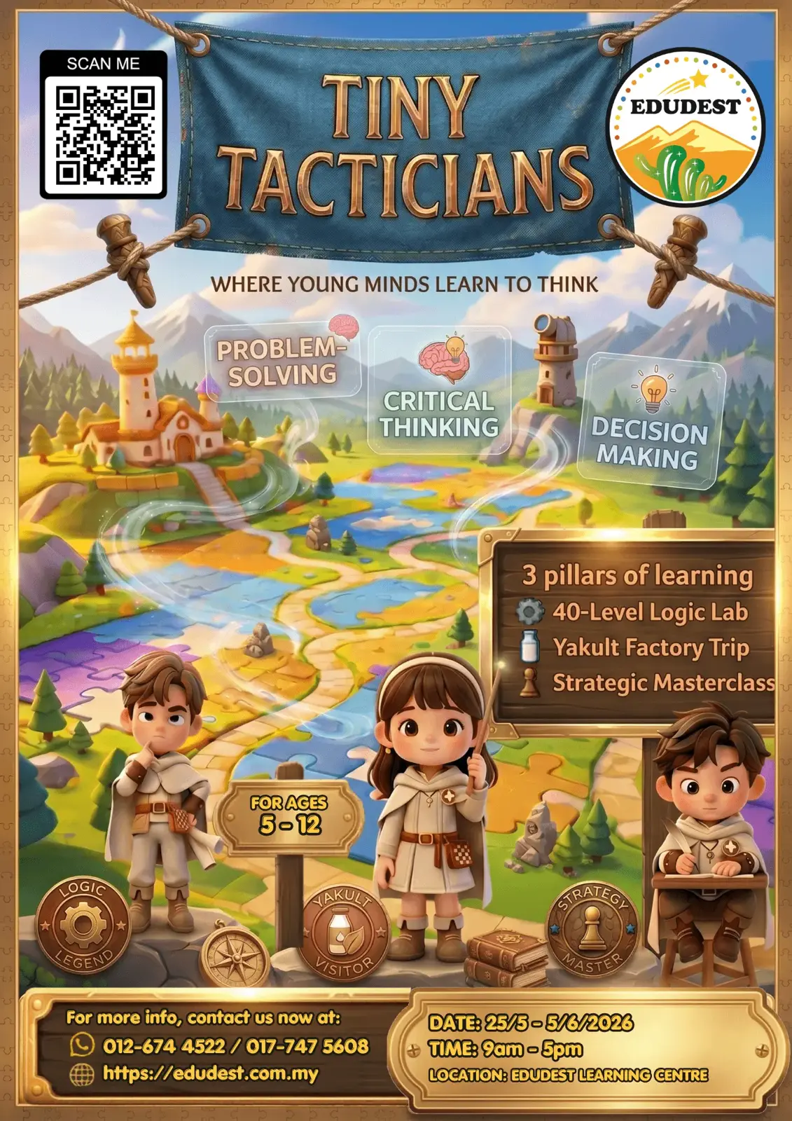 Tiny Tacticians Poster